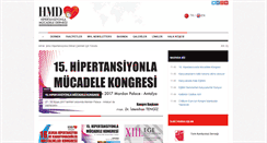 Desktop Screenshot of hipertansiyonmd.com