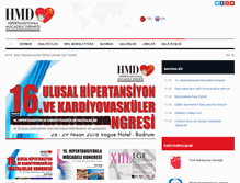 Tablet Screenshot of hipertansiyonmd.com